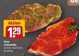 Lachssteaks im Angebot bei REWE in Soest Lachssteaks Angebote bei REWE Soest für 1,29 €
