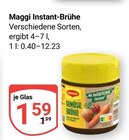 Instant-Brühe im Angebot bei GLOBUS in Erlangen Instant-Brühe Angebote von Maggi bei GLOBUS Erlangen für 1,59 €