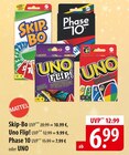 Mattel Skip-Bo, Uno Flip!, Phase 10 oder UNO Angebote bei famila Nordost Lüneburg für 6,99 €