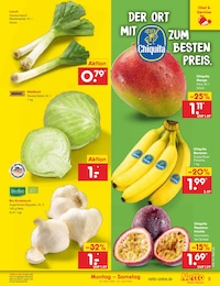 Bananen Angebot & Preis im aktuellen Netto Marken-Discount Prospekt Bananen Angebot im aktuellen Netto Marken-Discount Prospekt auf Seite 5