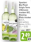 Bio Pinot Grigio Terre d’Abruzzo trocken IGT bei E center im Kronau Prospekt für 2,49 €