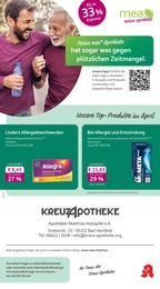 mea - meine apotheke Prospekt für Schenklengsfeld mit 4 Seiten mea - meine apotheke Prospekt für Schenklengsfeld: "Unsere April-Angebote", 4 Seiten, 01.04.2026 - 30.04.2026