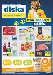 Aktueller diska Prospekt mit Bier, "alles an deinem ort.", Seite 1