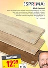wohnen & sparen Wiegand Fulda - Klick-Laminat Angebot im Prospekt Klick-Laminat bei wohnen & sparen Wiegand im Fulda Prospekt für 12,99 €