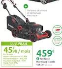 Tondeuse thermique tractée T17051 SPE DE - inventiv - Mr. Bricolage à Arles Tondeuse thermique tractée T17051 SPE DE - inventiv en promo chez Mr. Bricolage Arles à 459,00 €