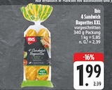4 Sandwich Baguettes XXL bei EDEKA im Schwarzenberg Prospekt für 1,99 €