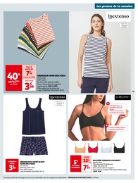 Offre Short Femme dans le catalogue Auchan Hypermarché du moment à la page 47