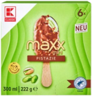 Maxx-Stieleis Mini Pistazie von K-CLASSIC im aktuellen Kaufland Prospekt für 2,22 €