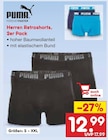 Herren Retroshorts, 2er Pack Angebote von Puma bei Netto Marken-Discount Leipzig für 12,99 €