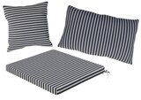 Galette 40 x 40 x 3 cm imprimé Bayadère - HYBA - Carrefour à Échirolles Galette 40 x 40 x 3 cm imprimé Bayadère - HYBA en promo chez Carrefour Échirolles à 5,99 €