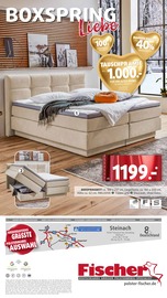 Aktueller Polstermöbel Fischer Prospekt mit Bett, "Spektakuläre Neueröffnung", Seite 31