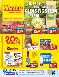 Netto Marken-Discount Prospekt "Aktuelle Angebote" für Bingen, 60 Seiten, 15.09.2025 - 20.09.2025