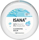 Cleansing Balm von ISANA für 3,20 € bei Rossmann im Angebot Cleansing Balm von ISANA im aktuellen Rossmann Prospekt