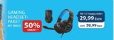 Gaming Headset-Paket mit Maus bei Trinkgut im Köln Prospekt für 29,99 €