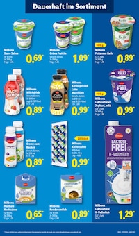 Milch im aktuellen Lidl Prospekt (Siegen (Universitätsstadt)) Milch im Lidl Prospekt "LIDL LOHNT SICH" mit 67 Seiten (Siegen (Universitätsstadt))
