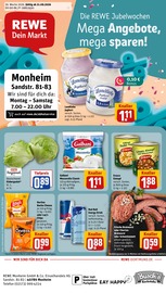 Lebensmittel im REWE Prospekt in Langenfeld Aktueller REWE Prospekt mit Lebensmittel, "Dein Markt", Seite 3