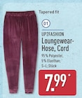 Loungewear-Hose, Cord von UP2FASHION im aktuellen ALDI Nord Prospekt