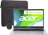 Pack ordinateur Aspire 15.6'' + Pack Office 1an + Souris sans fil MX202 + Sacoche - Acer - Intermarché à Niort Pack ordinateur Aspire 15.6'' + Pack Office 1an + Souris sans fil MX202 + Sacoche - Acer en promo chez Intermarché Niort à 249,00 €