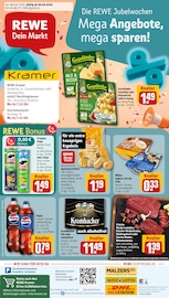 Bier im REWE Prospekt in Oer-Erkenschwick Aktueller REWE Prospekt mit Bier, "Dein Markt", Seite 1