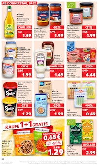 Olivenöl im Kaufland Prospekt "Aktuelle Angebote" mit 74 Seiten (Essen)