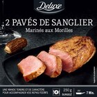 2 pavés de sanglier - Deluxe en promo chez Lidl Arles à 5,49 €