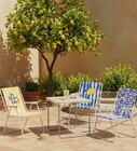B&M Argenteuil - Promo Chaise pliante - Citron ou imprimé Promo Chaise pliante - Citron ou imprimé à 9,98 € dans le catalogue B&M à Argenteuil