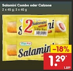 Aktuelle Pizza Angebote bei Netto Marken-Discount in Gelsenkirchen Aktuelles Salamini Combo Angebot bei Netto Marken-Discount in Gelsenkirchen ab 1,29 €
