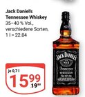 Tennessee Whiskey Angebote von Jack Daniel's bei GLOBUS Halle für 15,99 €