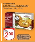 Echte Thüringer Kartoffelpuffer im Angebot bei GLOBUS in Jena Echte Thüringer Kartoffelpuffer Angebote von Heichelheimer bei GLOBUS Jena für 2,00 €