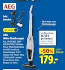 Akku-Staubsauger Angebote von AEG bei Lidl Paderborn für 179,00 €