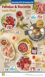 Lidl Fondue-Set im Prospekt 