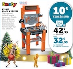 ETABLI BLACK & DECKER - Smoby / BLACK & DECKER dans le catalogue Hyper U