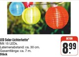LED Solar-Lichterkette im Angebot bei nah und gut in Weiden LED Solar-Lichterkette Angebote bei nah und gut Weiden für 8,99 €