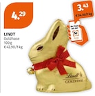 Goldhase von LINDT im aktuellen Müller Prospekt für 3,43 €