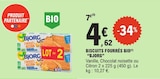 Biscuits fourrés bio - BJORG - E.Leclerc à Yerres Biscuits fourrés bio - BJORG en promo chez E.Leclerc Yerres à 4,62 €