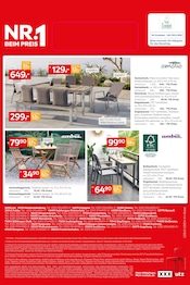 Gartenstühle im XXXLutz Möbelhäuser Prospekt in Speyer Aktueller XXXLutz Möbelhäuser Prospekt mit Gartenstühle, "NR. 1 BEIM PREIS", Seite 8