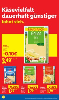 Käse im Lidl Prospekt "Der Preisführer macht Deutschland dauerhaft günstiger!" mit 34 Seiten (Cottbus)