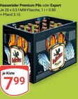 Premium Pils Angebote von Hasseröder bei GLOBUS Wolfenbüttel für 7,99 €