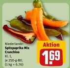 Spitzpaprika Mix Crunchino im Angebot bei REWE in Gotha Spitzpaprika Mix Crunchino Angebote bei REWE Gotha für 1,69 €