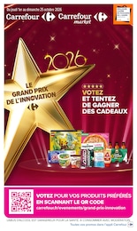 Prospectus Carrefour, "LE GRAND PRIX DE L'INNOVATION" à Ardes et alentours, 72 pages, 01/10/2026 - 25/10/2026 Catalogue Carrefour "LE GRAND PRIX DE L'INNOVATION" à Ardes et alentours, 72 pages, 01/10/2026 - 25/10/2026