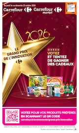 Catalogue Carrefour à L'Haÿ-les-Roses cette semaine, valable du 01/10/2026 au 25/10/2026 Prospectus Carrefour à L'Haÿ-les-Roses, "LE GRAND PRIX DE L'INNOVATION", 72 pages de promos valables du 01/10/2026 au 25/10/2026