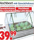 Hochbeet mit Gewächshaus Angebote bei Wreesmann Cottbus für 39,99 €