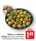 Grüne Oliven bei EDEKA im Prospekt "" für 1,49 €