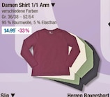 Damen Shirt 1/1 Arm von  im aktuellen V-Markt Prospekt für 10,00 €