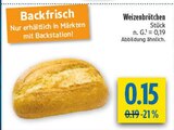 Aktuelles Weizenbrötchen Angebot bei diska in Erlangen ab 0,15 €