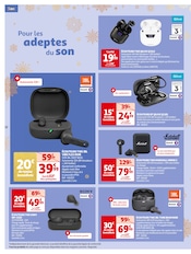 Promos Sony dans le catalogue "Réveillons Noël : Tout l'électronique à prix magiques" de Auchan Hypermarché à la page 12