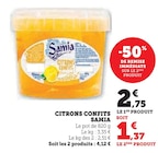 Hyper U Villars-en-Pons - Promo Citrons Confits Promo Citrons Confits à 1,37 € dans le catalogue Hyper U à Villars-en-Pons