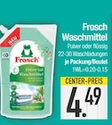 Waschmittel Pulver Angebote von Frosch bei E center Germering für 4,49 €
