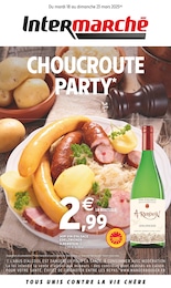 Prospectus Intermarché, "CHOUCROUTE PARTY",  pages, 18/03/2025 - 23/03/2025