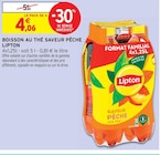 Boisson au thé saveur pêche - Lipton à 4,06 € dans le catalogue Intermarché Express